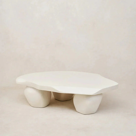 live edge ceramic coffee table