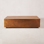Antique Copper Coffee Table-Coffee Tables-House of Leon-rectangular