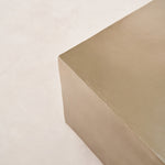 Nickel Coffee Table-Coffee Tables-House of Leon-square-rectangular