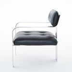 Chair #1 - Black Leather-Arm Chairs, Recliners & Sleeper Chairs-House of Leon