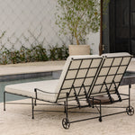 Provence Outdoor Double Chaise Lounge - Boucle-Outdoor Beds-House of Leon