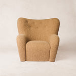 Papa Teddy Chair - Camel Boucle-Arm Chairs, Recliners & Sleeper Chairs-House of Leon