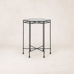 Provence Outdoor Glass Cocktail Table-Outdoor Side Table-House of Leon