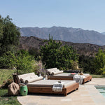 Ojai Outdoor Daybed - Full-Outdoor Beds-House of Leon