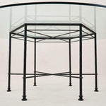 Provence Outdoor Glass Dining Table-Outdoor Tables-House of Leon