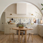 Round Topa Topa Dining Table - Natural-Kitchen & Dining Room Tables-House of Leon