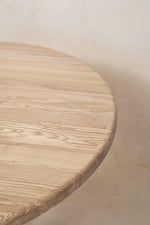 Round Topa Topa Dining Table - Natural-Kitchen & Dining Room Tables-House of Leon