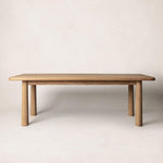 Topa Topa Rectangular Dining Table - White Oak-Kitchen & Dining Room Tables-Length: 72"-House of Leon
