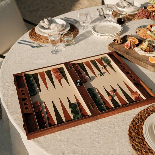 The House of Leon Backgammon Board: A Game That Lives on the Coffee Table, Not in the Closet