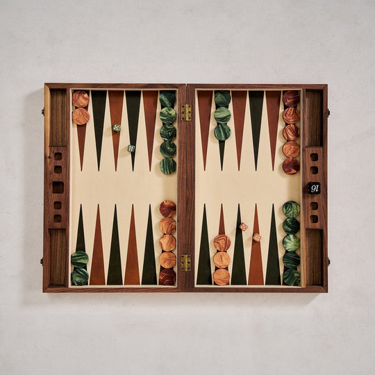 A Timeless Centerpiece: The House of Leon Backgammon Board