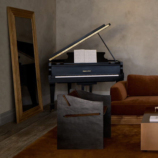 Reflecting Elegance: The Milan Floor Mirror – White Oak