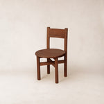 Teddy Dining Chair - Mocha - Wood-Kitchen & Dining Room Chairs-House of Leon