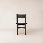 Teddy Dining Chair - Black - Wood-Kitchen & Dining Room Chairs-House of Leon