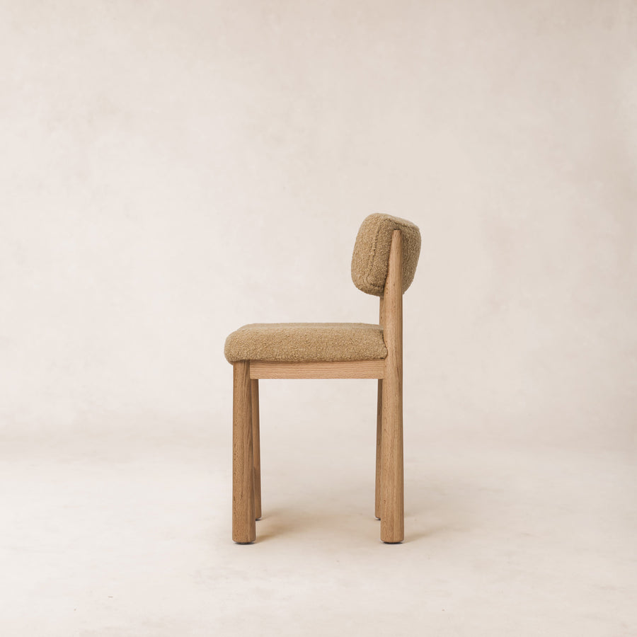 Charlie Counter Stool - Camel Boucle-Kitchen & Dining Room Chairs-House of Leon