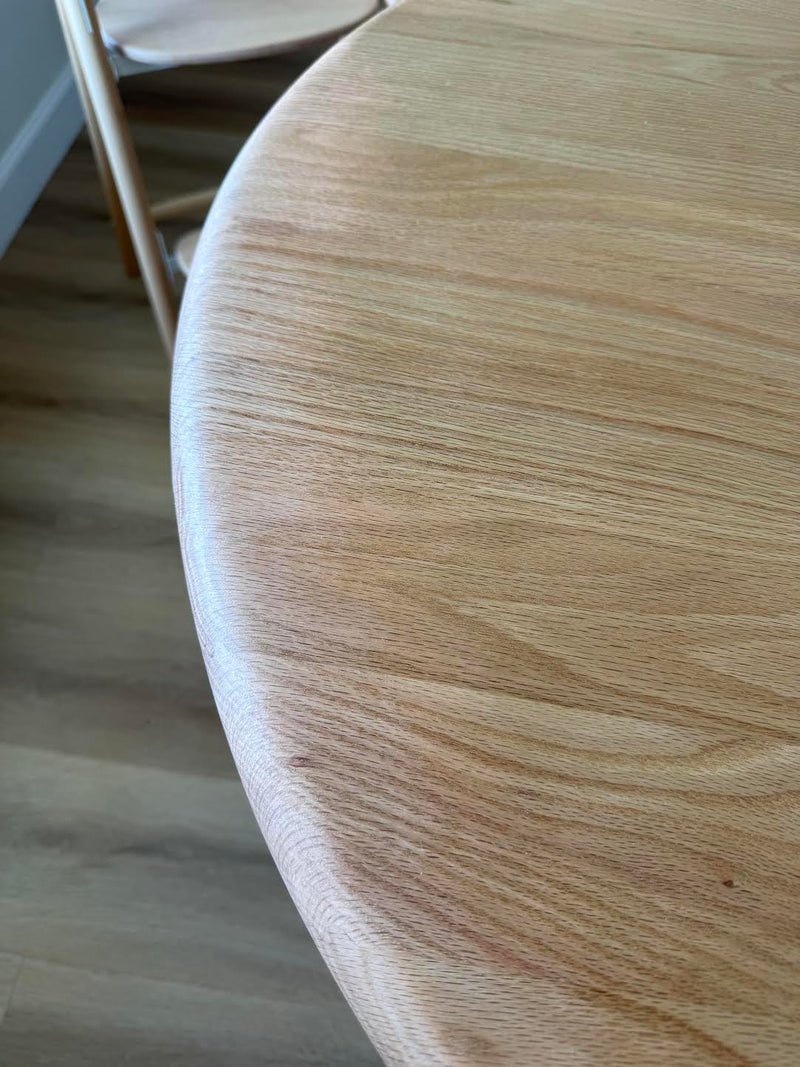 Round Topa Topa Dining Table - Warm Oak