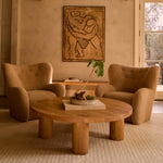 Eik Round Coffee Table-Coffee Tables-House of Leon