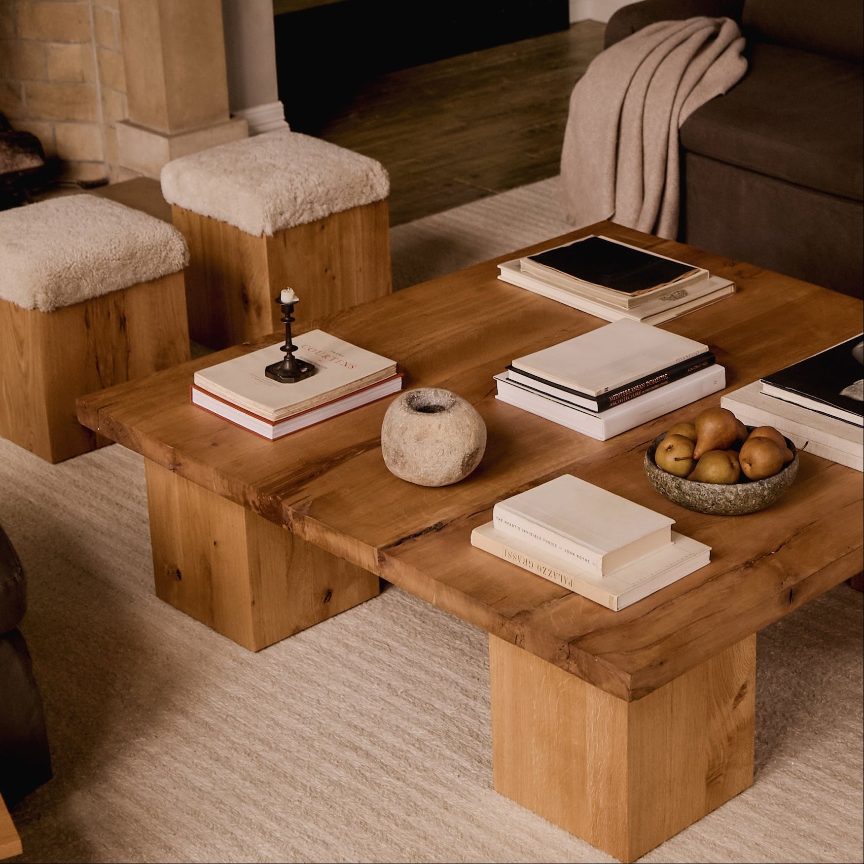 Eik Solid French White Oak Coffee Table