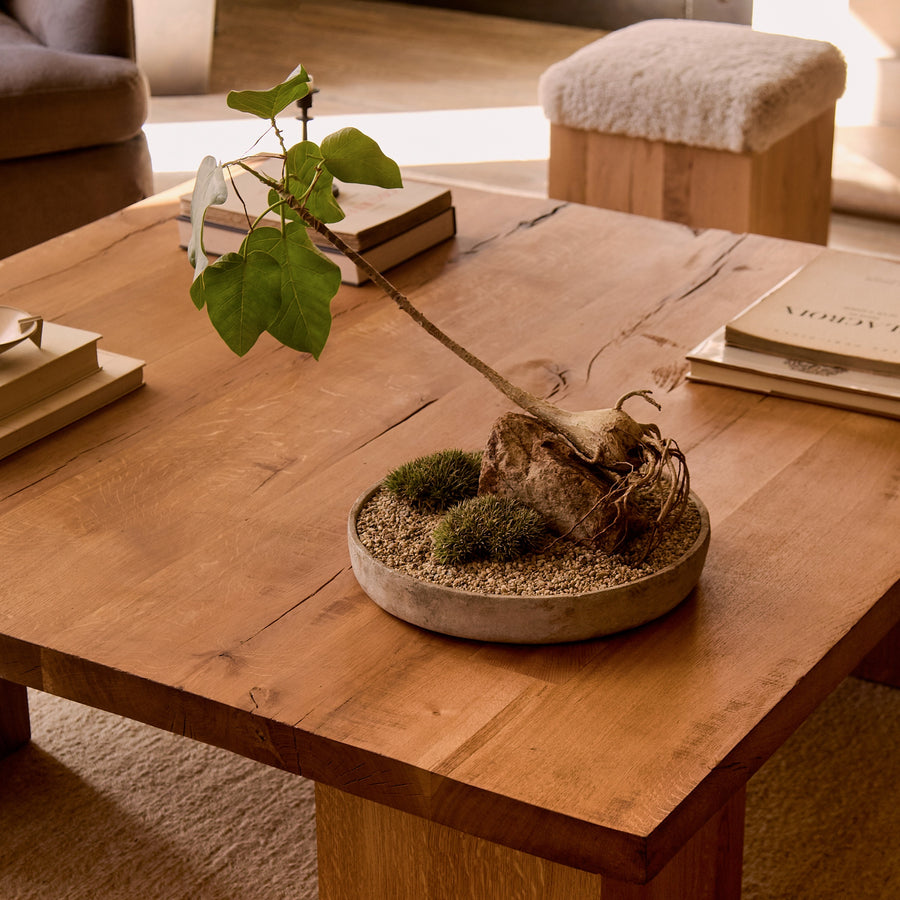 Eik Solid French White Oak Coffee Table