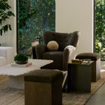 Papa Teddy Chair - Mocha Boucle-Arm Chairs, Recliners & Sleeper Chairs-House of Leon