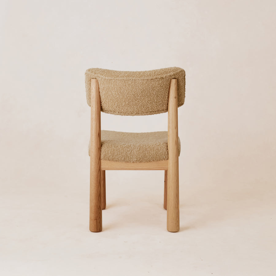 Charlie Dining Chair - Camel Boucle-Kitchen & Dining Room Chairs-House of Leon