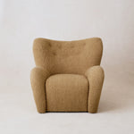 Papa Teddy Chair - Camel Boucle-Arm Chairs, Recliners & Sleeper Chairs-House of Leon