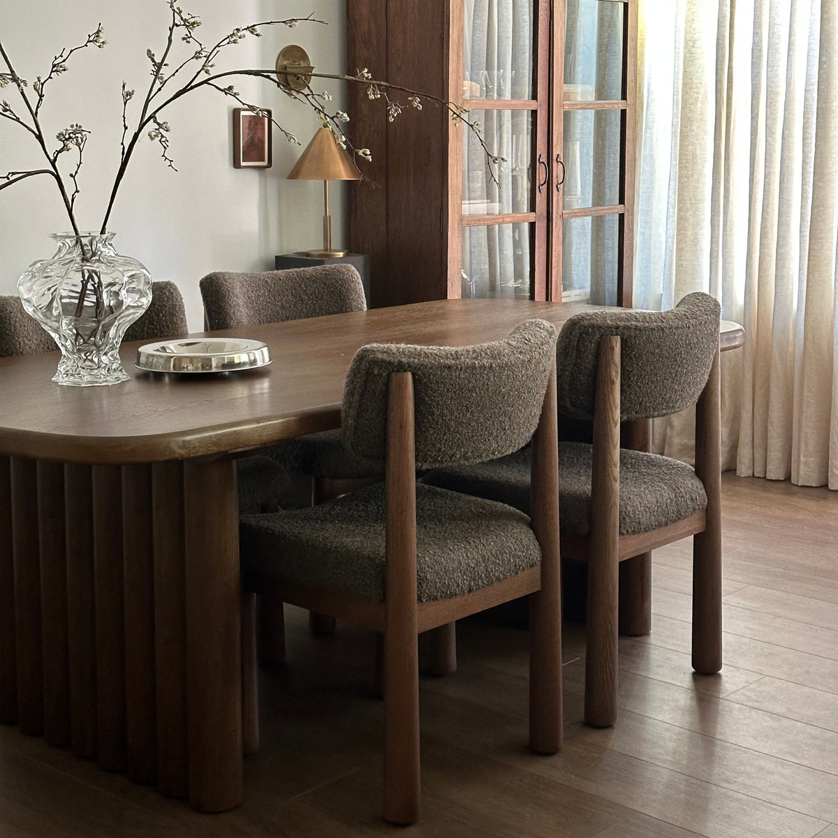 Charlie Dining Chair - Mocha-Kitchen & Dining Room Chairs-House of Leon