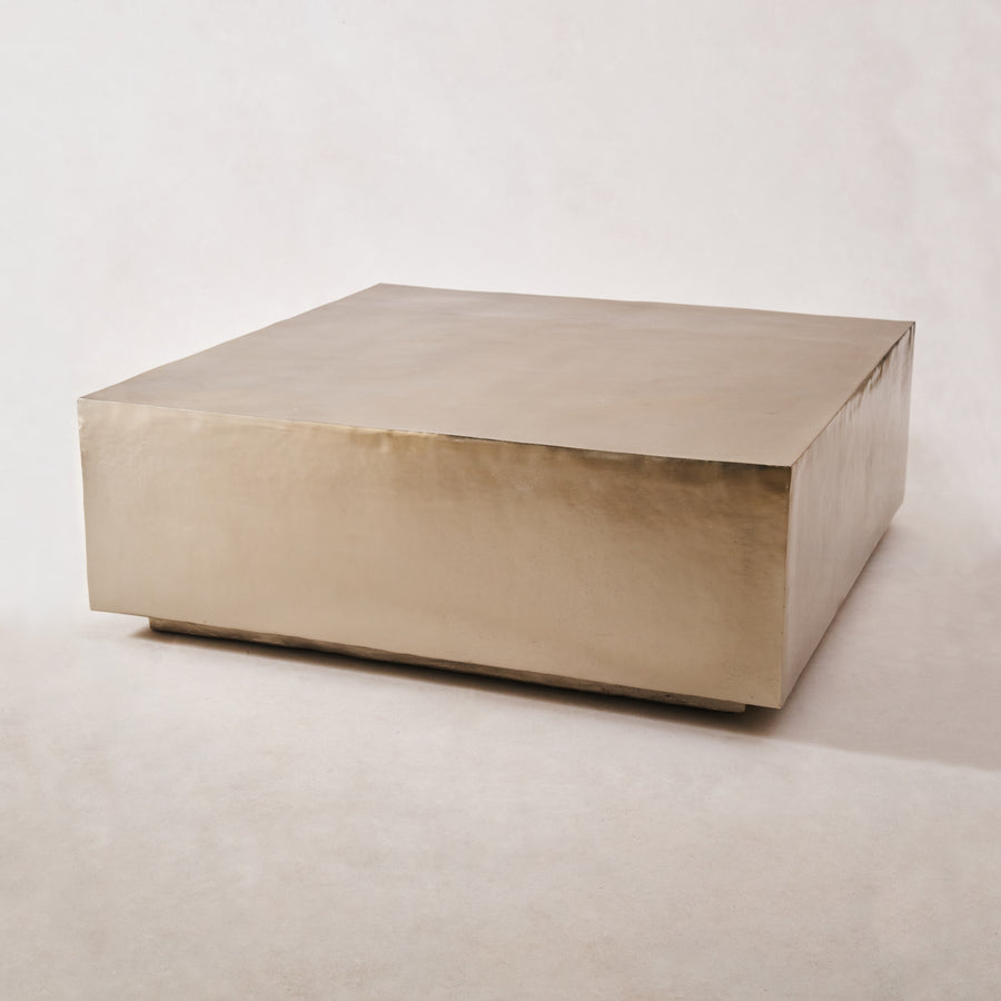 Nickel Coffee Table-Coffee Tables-House of Leon-square