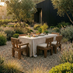 Oli Wood Chair - Arm-Dining Chairs-House of Leon