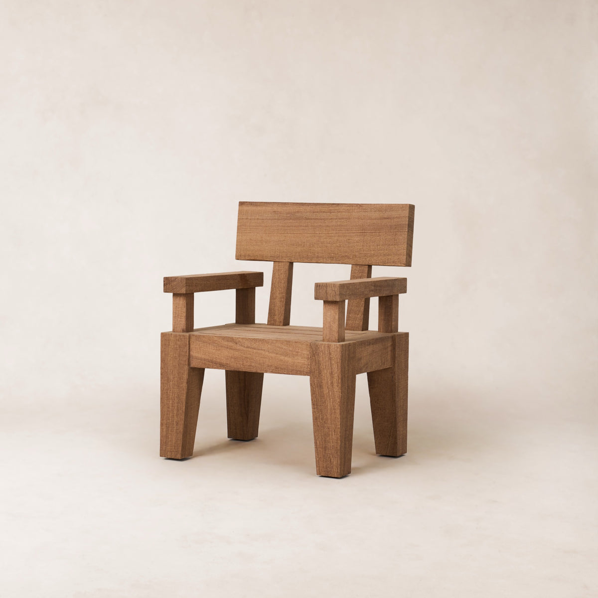 Oli Wood Chair - Arm-Dining Chairs-House of Leon