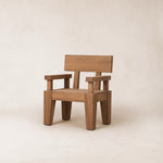 Oli Wood Chair - Arm-Dining Chairs-House of Leon