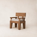Oli Wood Chair - Arm-Dining Chairs-House of Leon