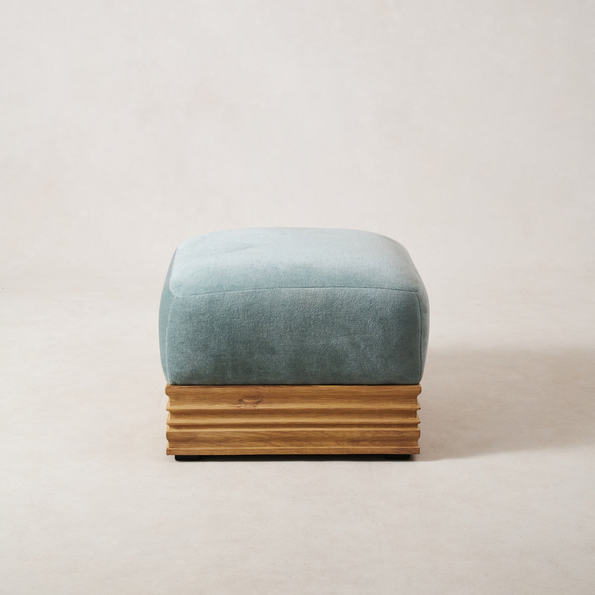 Palazzo Pouf-Ottomans-Blue-House of Leon