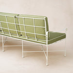Provence 3 Seater Sofa - White Frame-Outdoor Sofas-House of Leon