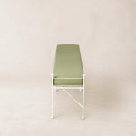 Provence Outdoor Bench 70" - White Frame-Outdoor Bench-House of Leon