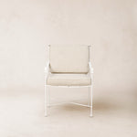 Provence Outdoor Lounge Dining Chair - White Frame-Outdoor Dining Chair-House of Leon