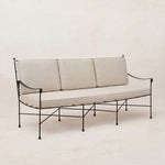 Provence Outdoor 3 Seater Sofa - Linen-Outdoor Sofas-House of Leon