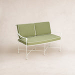 Provence Loveseat - White Frame-Outdoor Sofas-Heritage Leaf-House of Leon