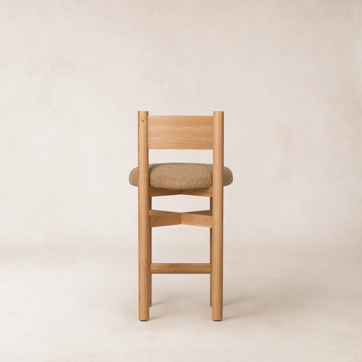 Teddy Counter Stool - Camel-Counter Stools-House of Leon