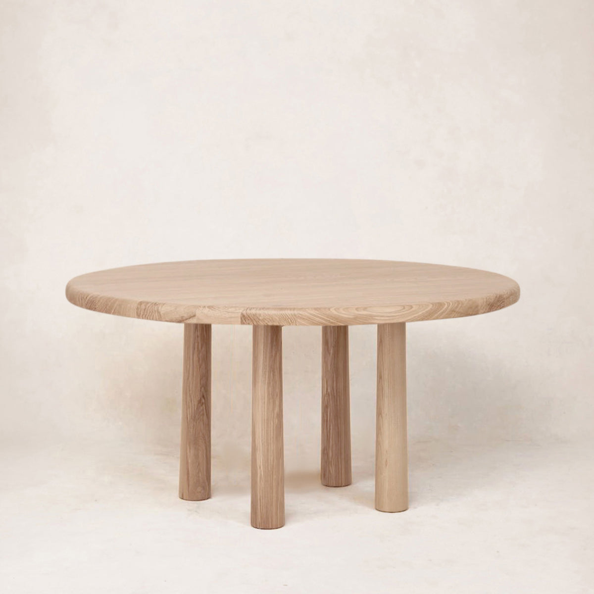 Round Topa Topa Dining Table - Natural-Kitchen & Dining Room Tables-72"-House of Leon
