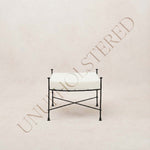 Provence Outdoor Ottoman - Unupholstered-Outdoor Ottomans-House of Leon