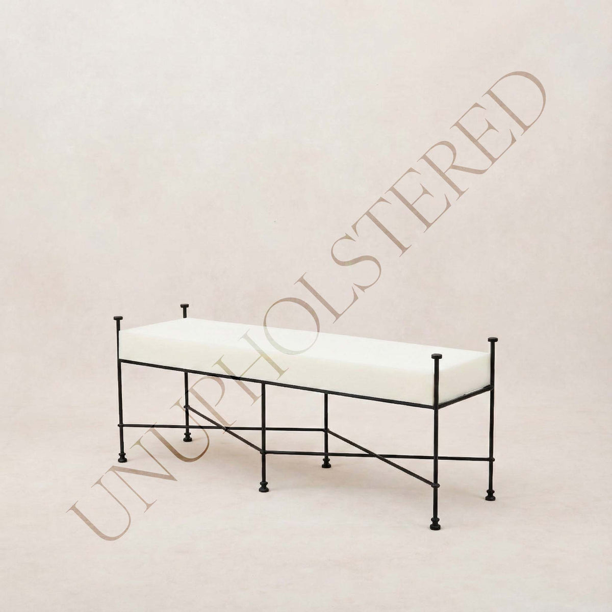 Provence Outdoor Bench - Unupholstered-Outdoor Bench-House of Leon
