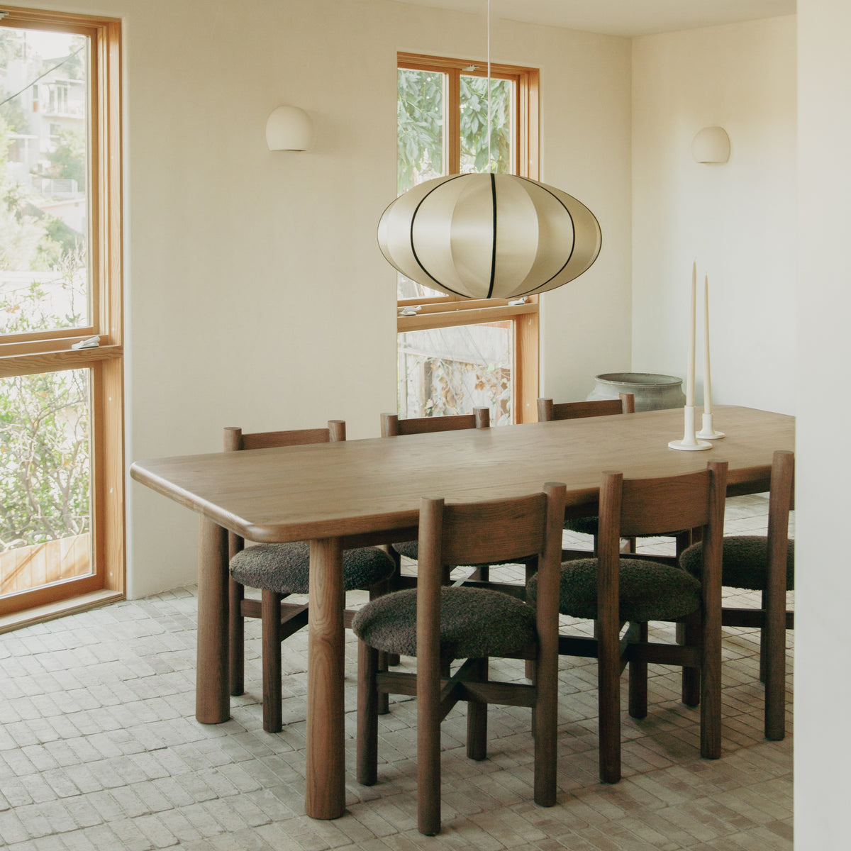 Topa Topa Dining Table - Mocha-Kitchen & Dining Room Tables-House of Leon