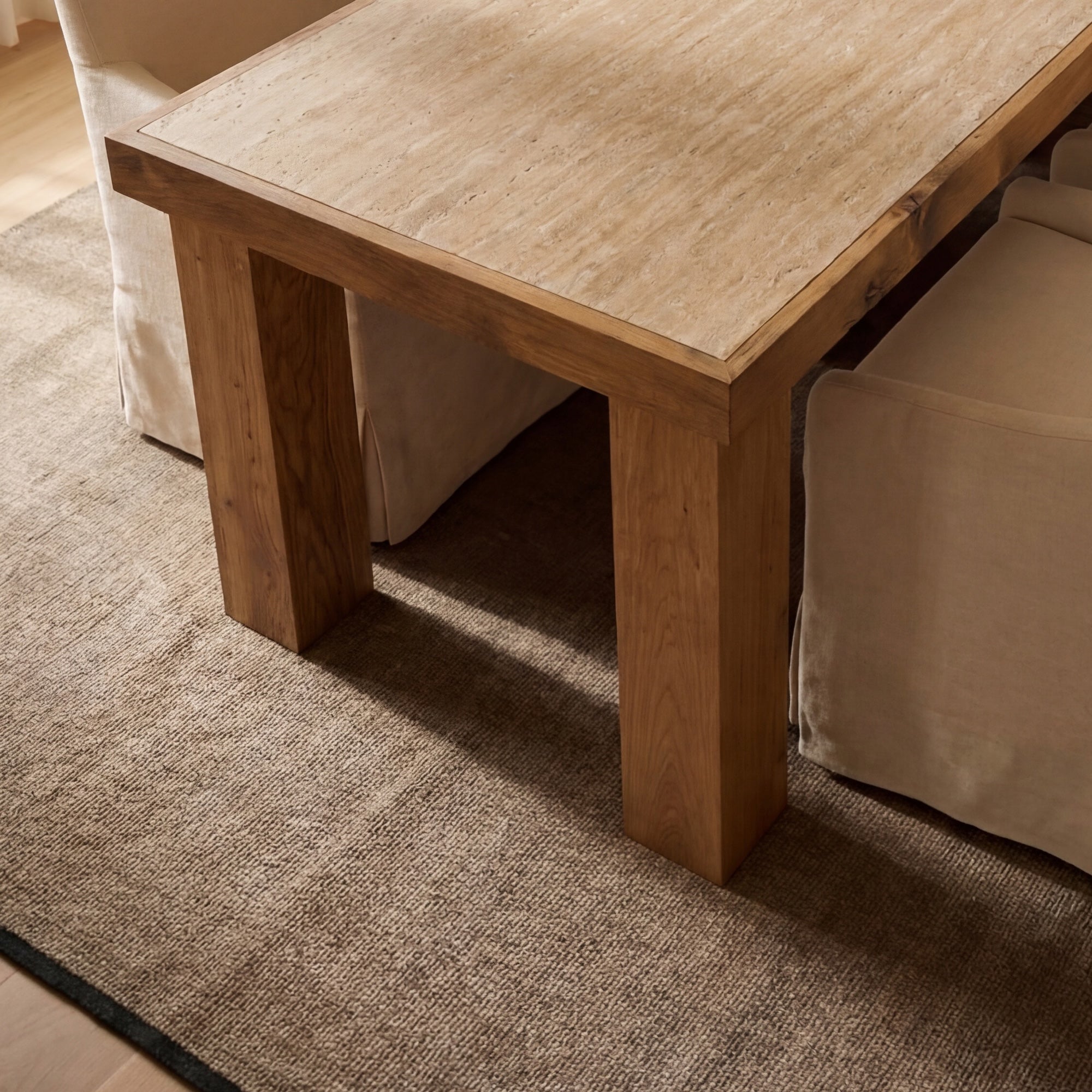 Antwerp Solid French Oak Dining Table