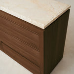 Sofita Marble Dresser - Mocha-Dresser-House of Leon