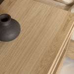 Sofita Wood Nightstand - White Oak-End Tables-House of Leon