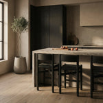 Nonna Counter Stool - Black