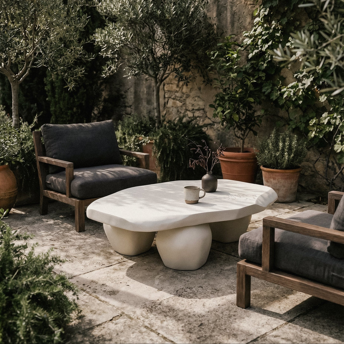 Ceramic Coffee Table-Coffee Tables-House of Leon