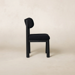 Charlie Dining Chair - Black-Kitchen & Dining Room Chairs-House of Leon