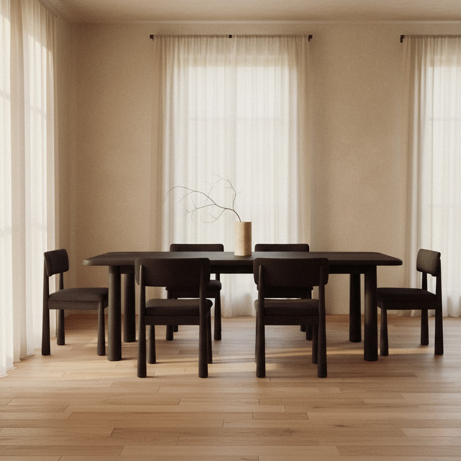 Charlie Dining Chair - Black