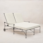 Provence Outdoor Double Chaise Lounge - Boucle-Outdoor Beds-House of Leon